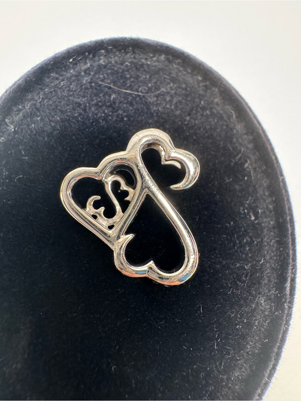 Jane Seymour Open Hearts Sterling Silver 925 Pendant – Peace, Love & Open Hearts - Picture 8 of 9